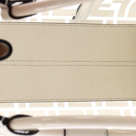 Fendi Runaway Shopper Tote Zucca PU Small Clear, White - Picture 5 of 7